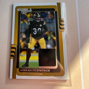 2025 Donruss Threads Minkah Fitzpatrick #DTH-MFS (MEM) Pittsburgh Steelers